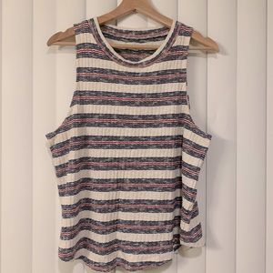 Striped sweater tank